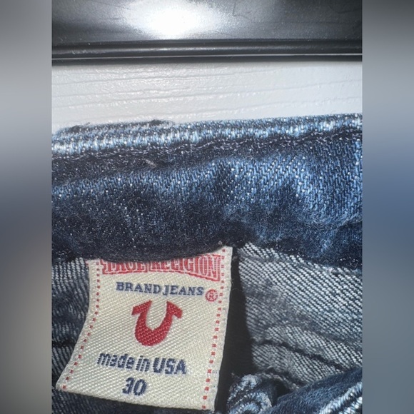 True Religion Low Rise Bootcut Jeans Size 30 - Picture 5 of 7